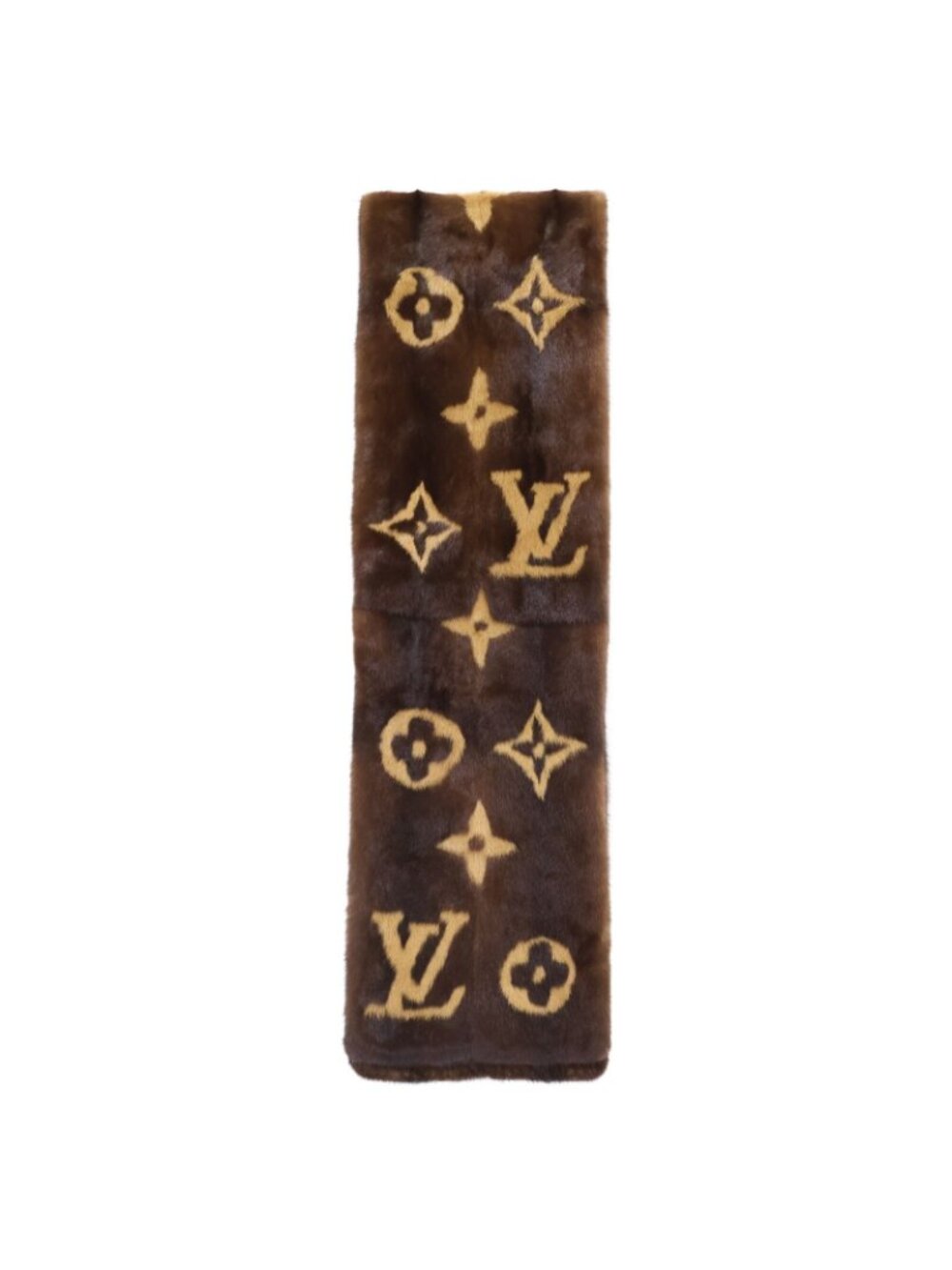 Louis Vuitton Monogram Mink Scarf - Picture 3 of 10